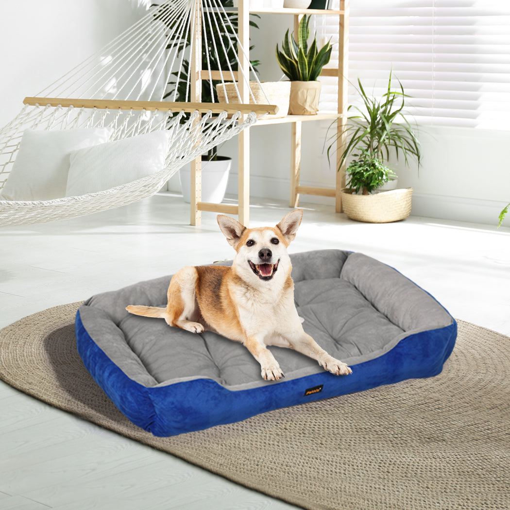 PaWz Pet Bed Dog Beds Bedding Mattress L Navy Large-1954802494546776070