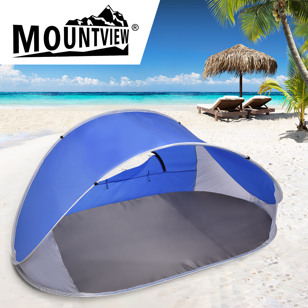 Mountview Pop Up Tent Camping Beach Blue-1954802643578785798