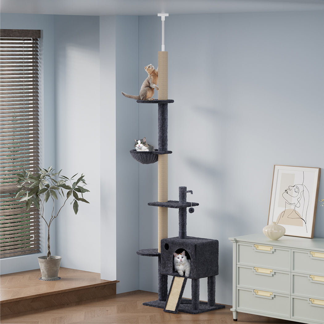 Pawz Cat Tree Scratching Post Scratcher Hammock Condo-1954802481234055174