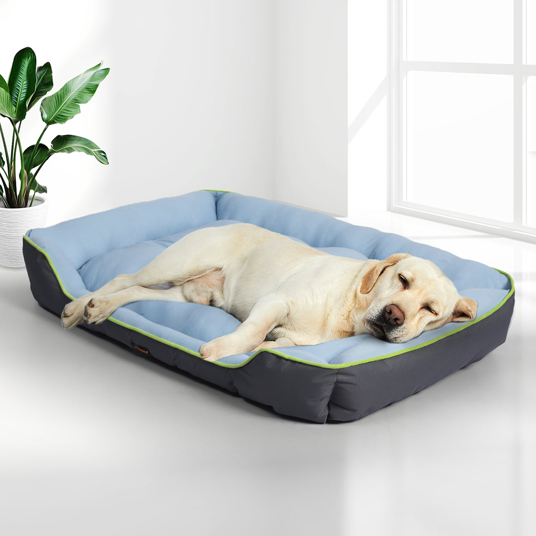 PaWz Pet Cooling Bed Sofa Mat Bolster Single-1954802533553803270