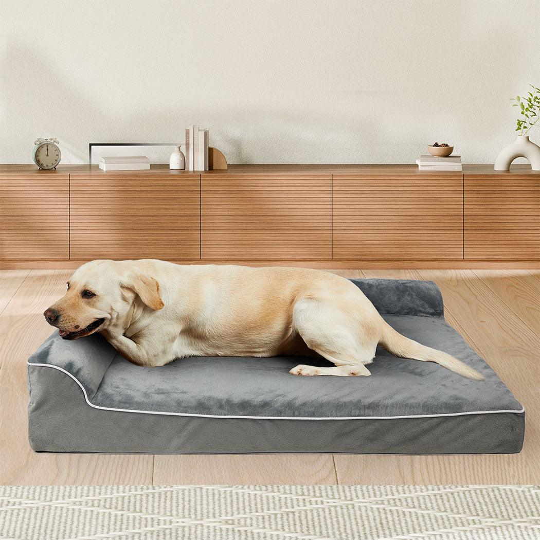 Pawz Orthopedic Dog Bed XL Grey-1954802427962200070