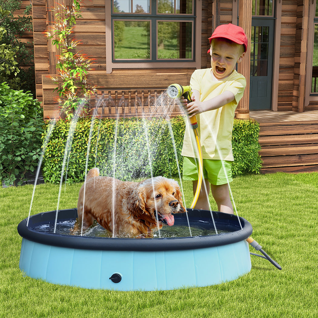 Pawz Folding Dog Swimming Pool-1954802425286234118