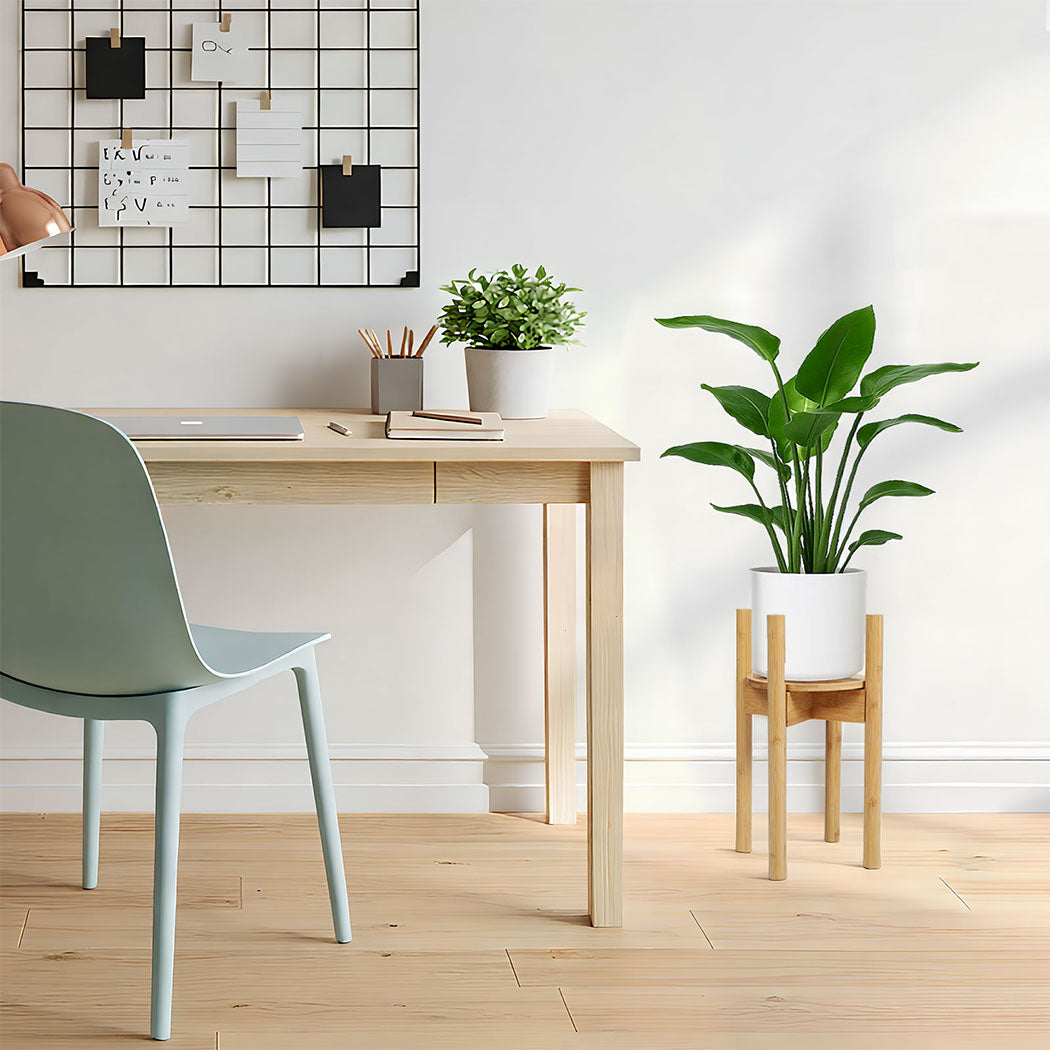 Levede Bamboo Adjustable Plant Stand Indoor Outdoor-1973193606709776390