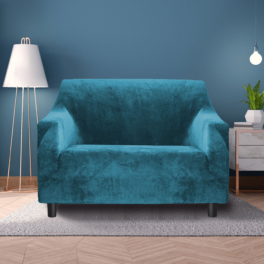 Marlow Sofa Covers 1 Seater High Stretch Green-1927582207409524744