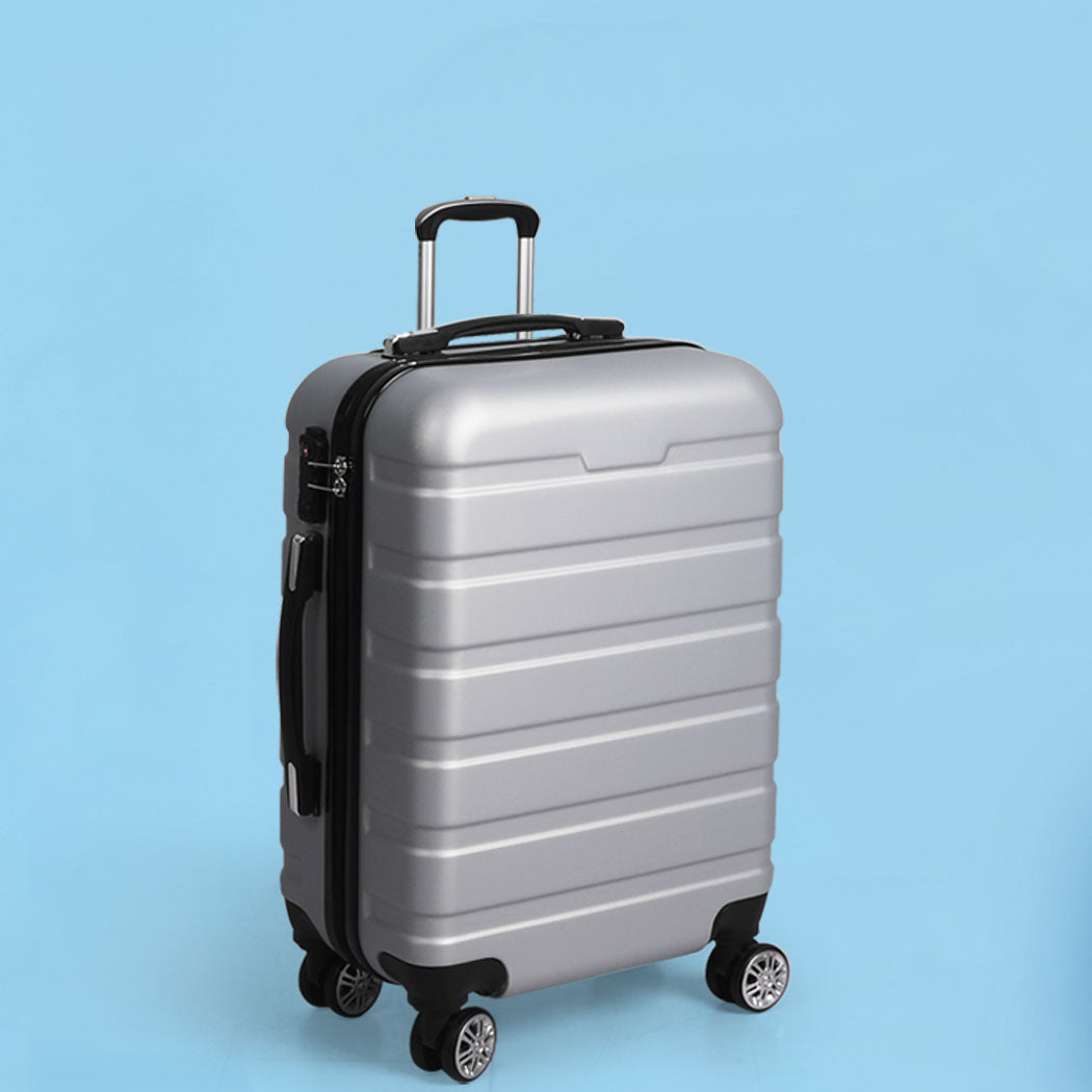 Slimbridge 28" Luggage Case Suitcase Silver 28 inch-1910112839025168391