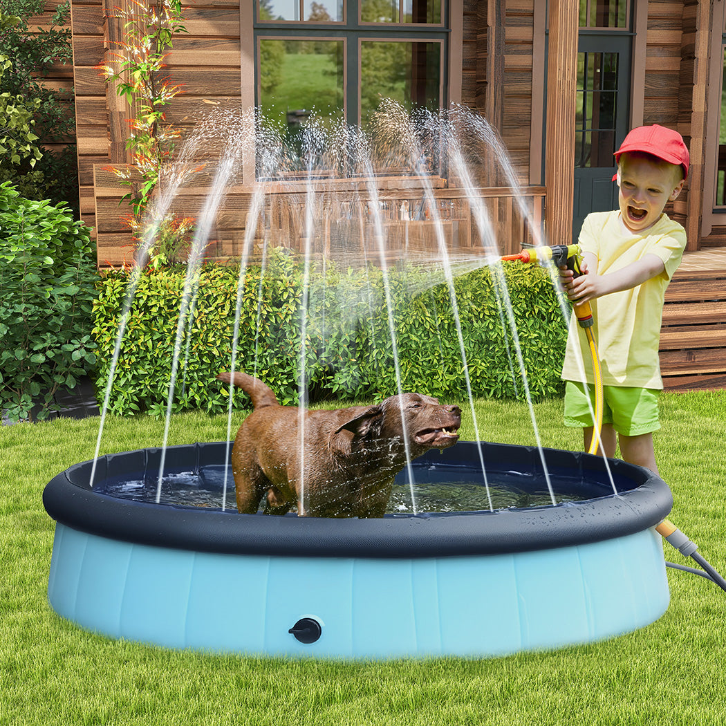 Pawz Folding Dog Swimming Pool-1954802425495949319