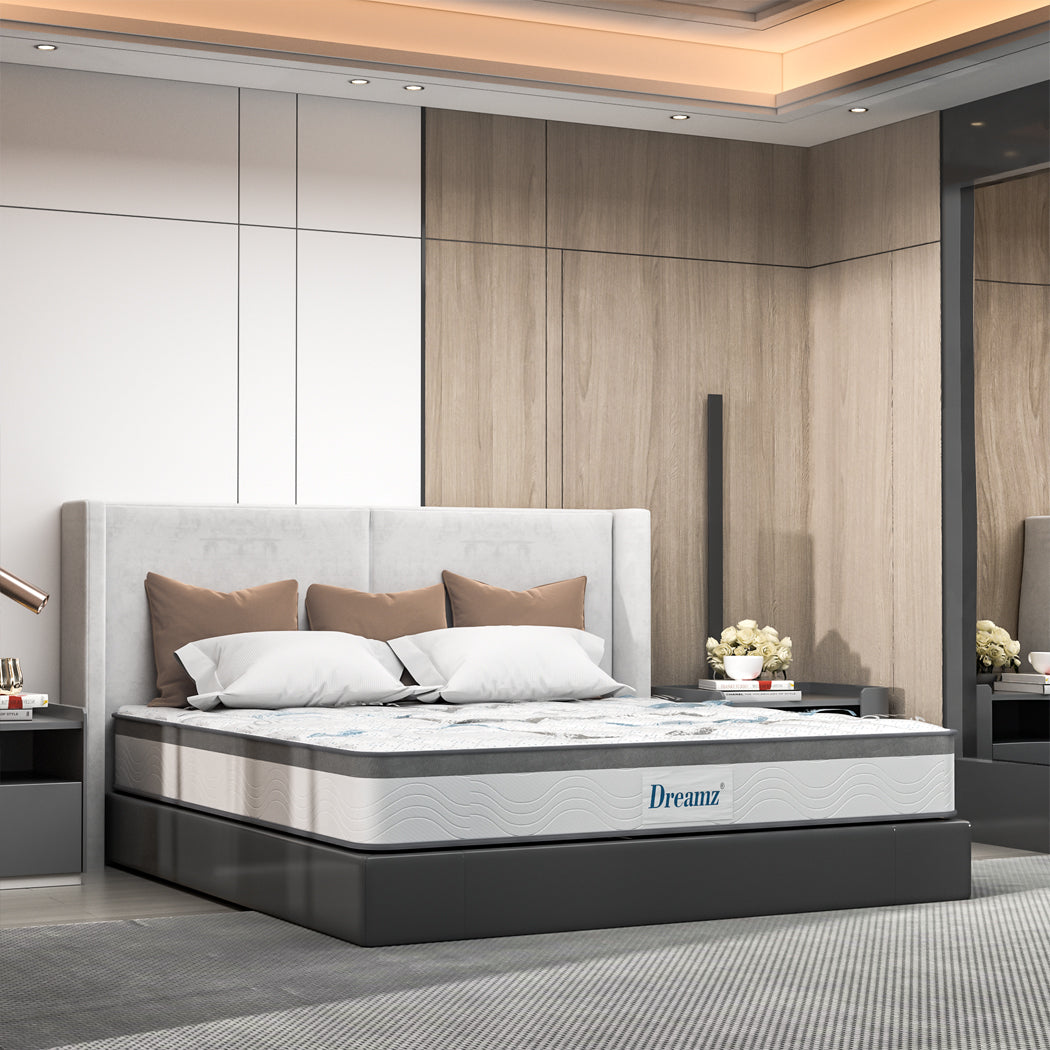 Dreamz Spring Mattress Bed Pocket Tight King Single-1954802849590415366