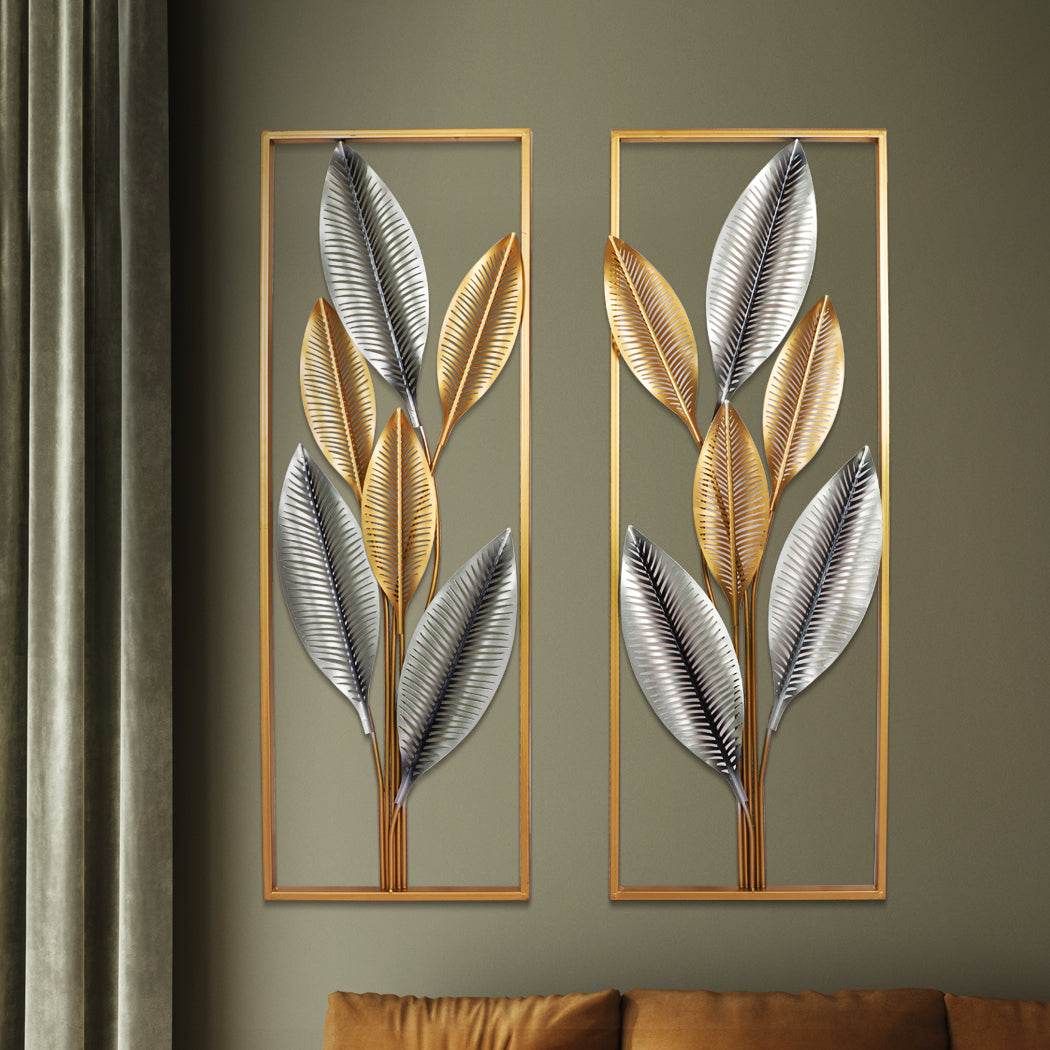 Large Metal Wall Art Leaf Tree Of Life-1910113314927677447