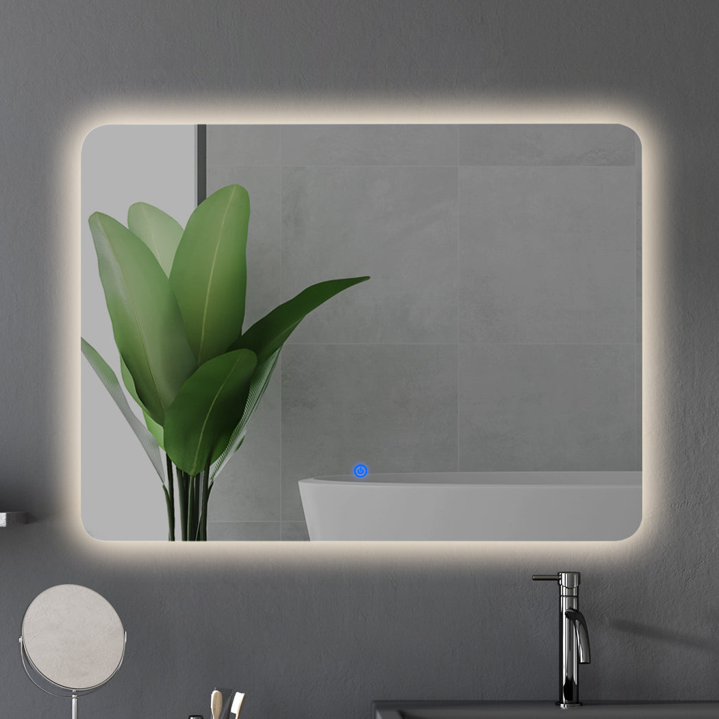 EMITTO LED Wall Mirror Anti-fog Bathroom 80x60cm 60x80-1910112985699979271