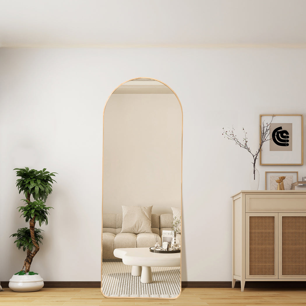 Yezi 160CM Arched Full Length Mirror-1954802410660696071