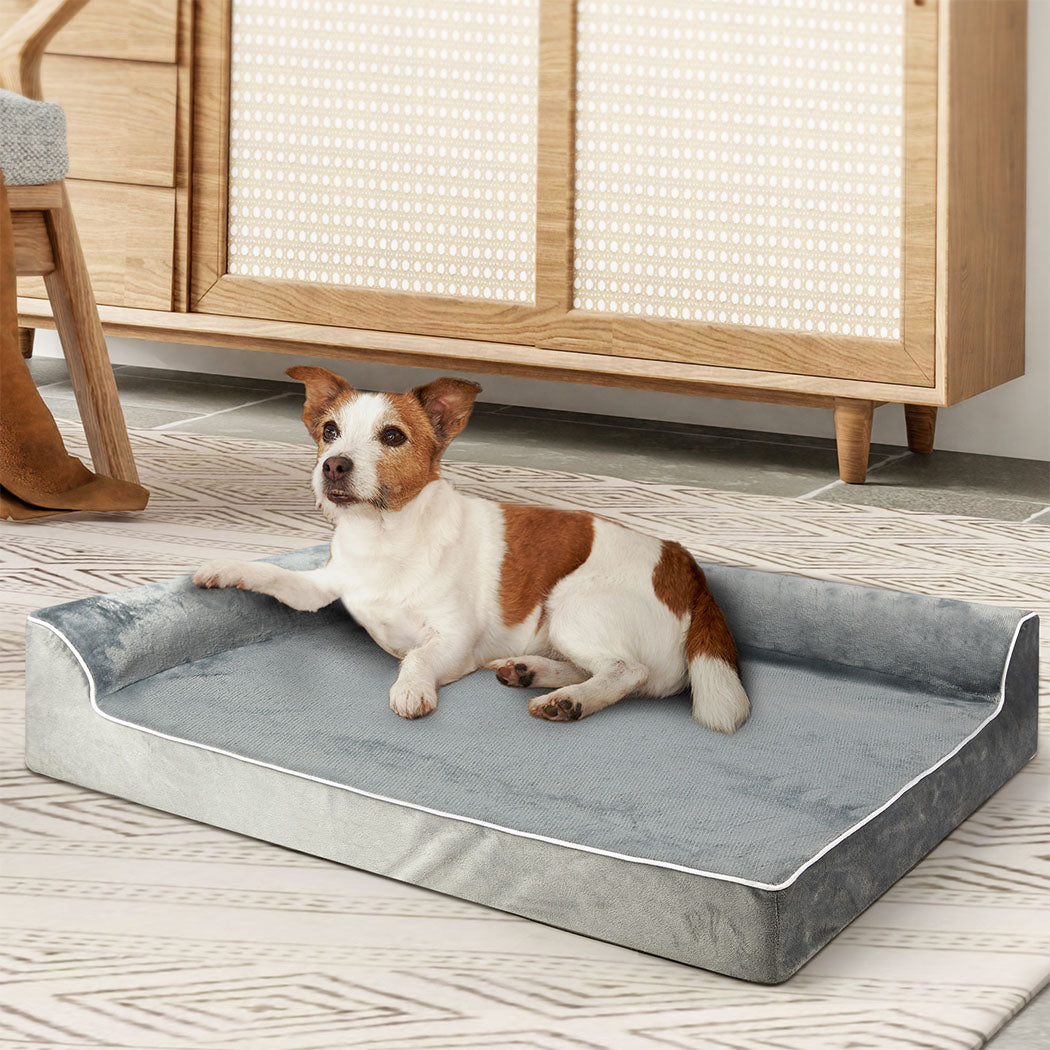 Pawz Orthopedic Dog Bed M Grey-1954802427135922183