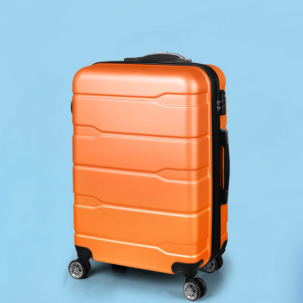Slimbridge 28" Expandable Luggage Travel Orange 28 inch-1910112842330279943