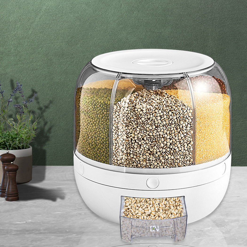TOQUE Rice Storage Cereal Dispenser-1954802892653334535