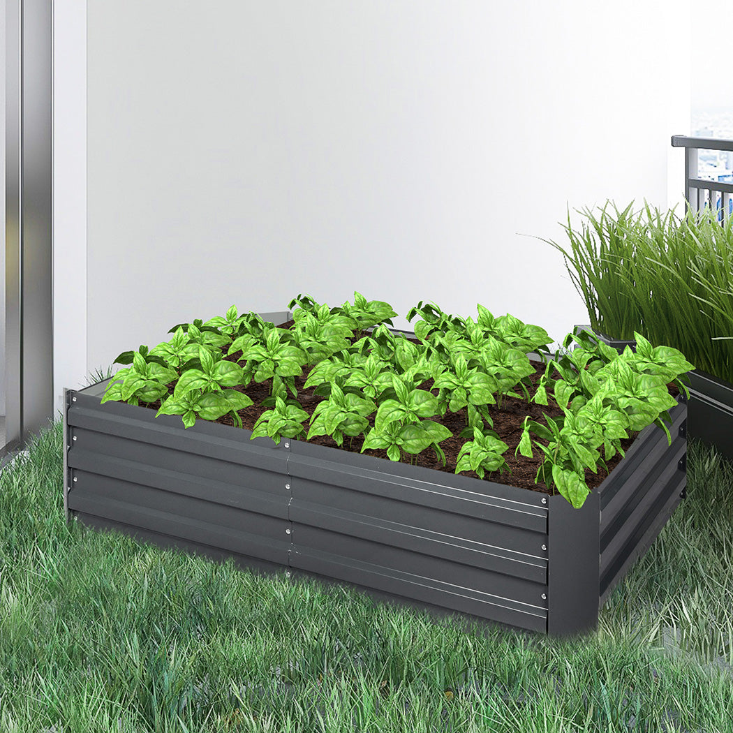Lambu Garden Bed Planter Coated Steel-1910113071037288455