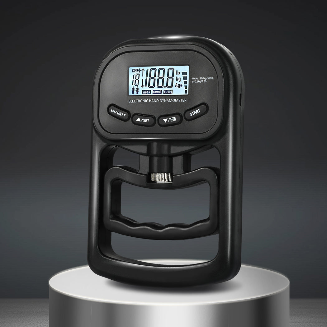 Centra Electronic Hand Dynamometer Grip Black-1954802468244295687