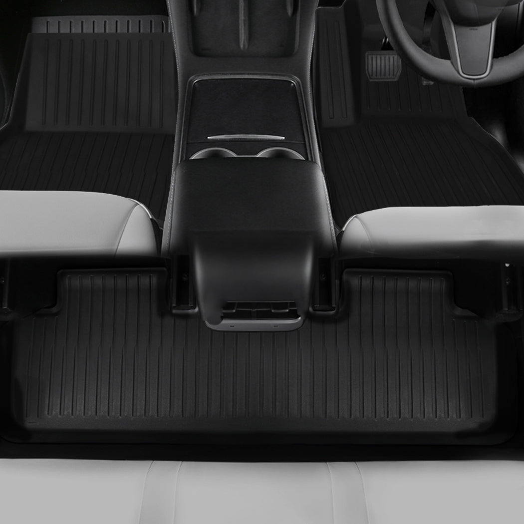 Tesla Model Y Floor Mats 3D Car Carpets-1910113259957129223