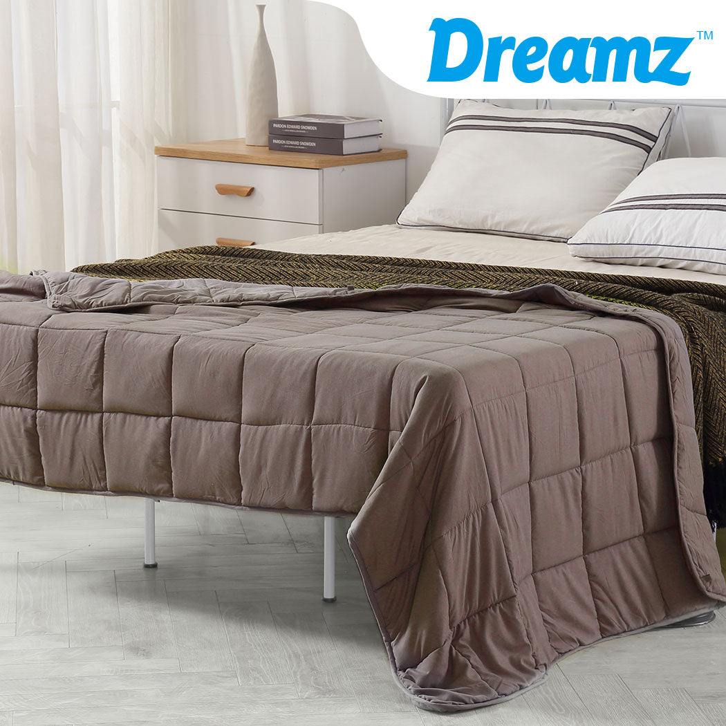 DreamZ Weighted Blanket Heavy Gravity Mink 5KGS-1910113222179033095