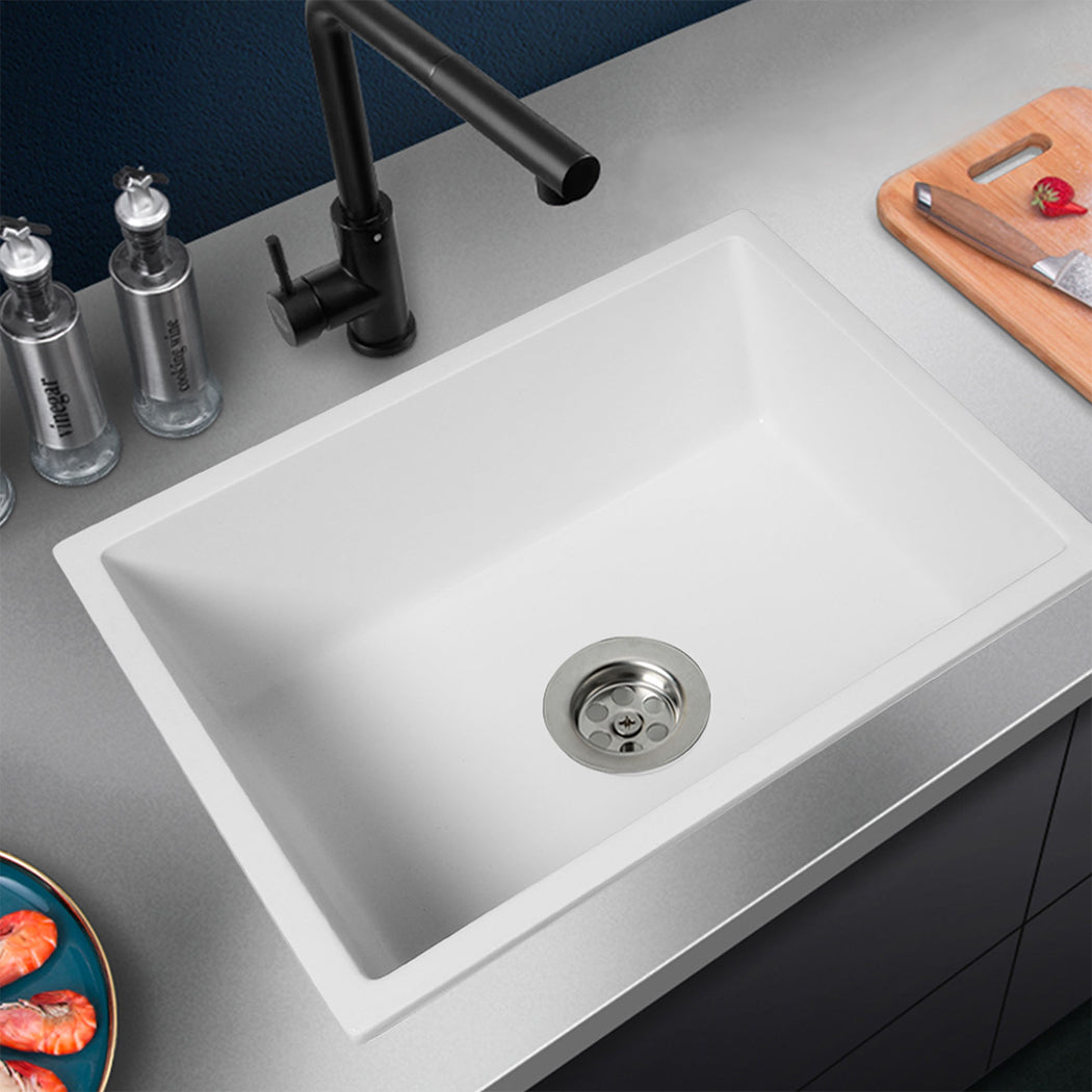 Granite Kitchen Sink Laundry Stone Sinks White-1954802800433172487