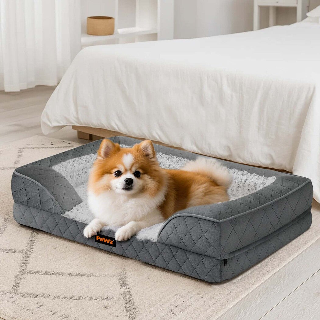 Pawz Orthopedic Memory Foam Pet Bed Dog Washable Mat-1973194193740369927