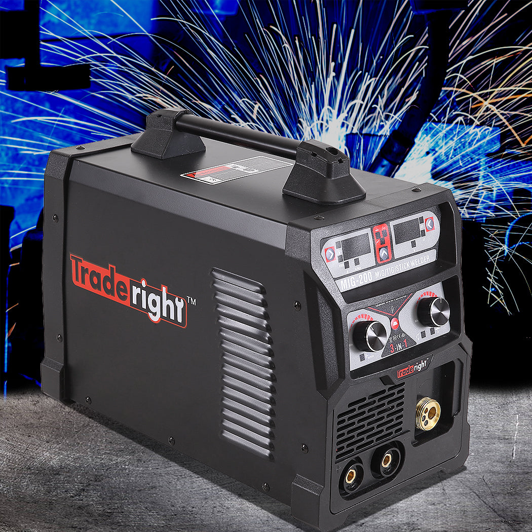 Traderight MIG Welder 200A MIG TIG MMA-1919892821272301574