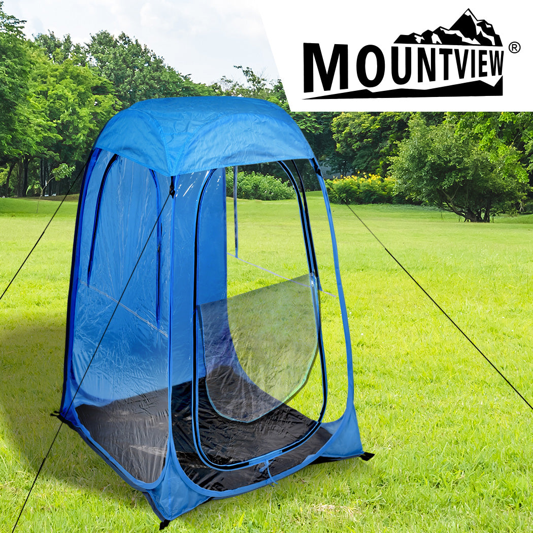 2x Mountview Pop Up Tent Camping Weather Blue-1910112601317183495