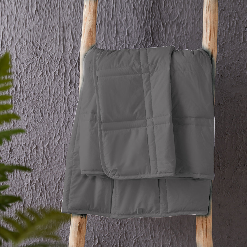 Dreamz Weighted Blanket Cotton Heavy Grey Double 7KG-1910113225798717447