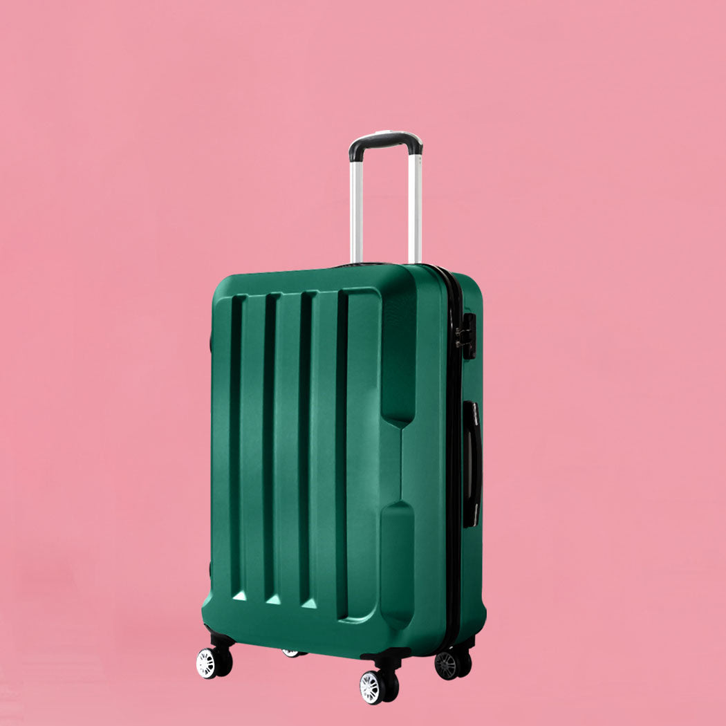 Slimbridge 24" Travel Luggage Lightweight Green 24 inch-1910112827704741895