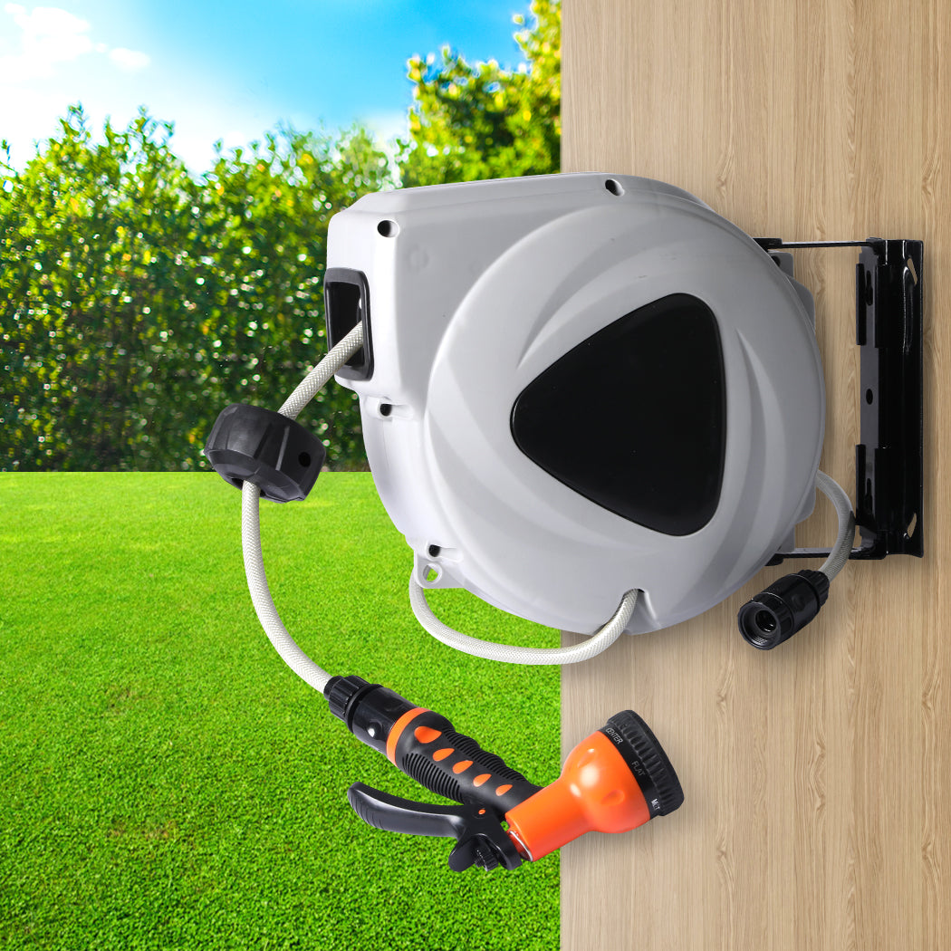 Hose Reel Retractable Garden Spray Gun 10M-1919892887806545927