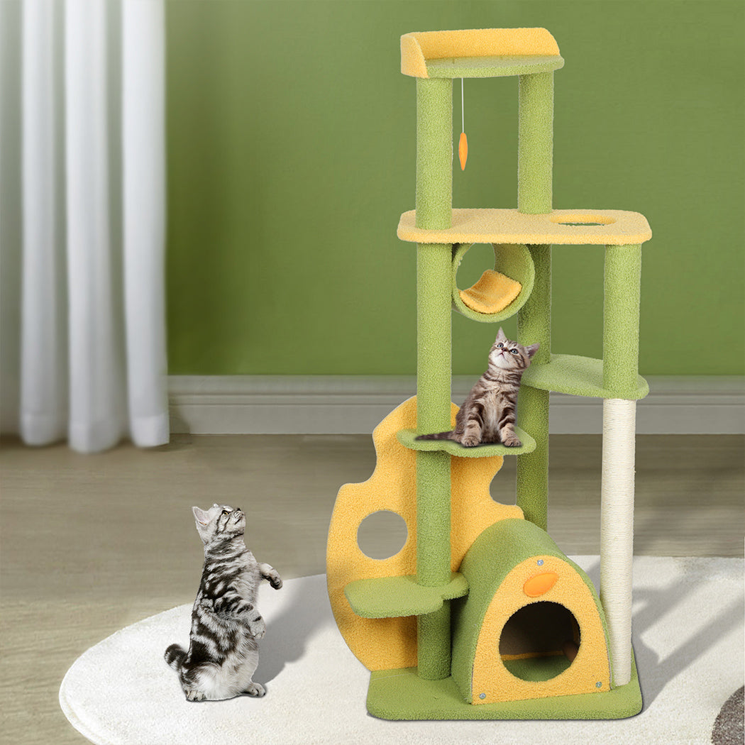 PaWz Cat Tree Kitten Furniture Condo-1954802568530104326