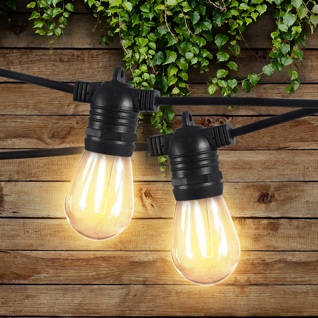 EMITTO 40M Festoon String Lights Christmas 40M 40 Meter-1954802827108945927