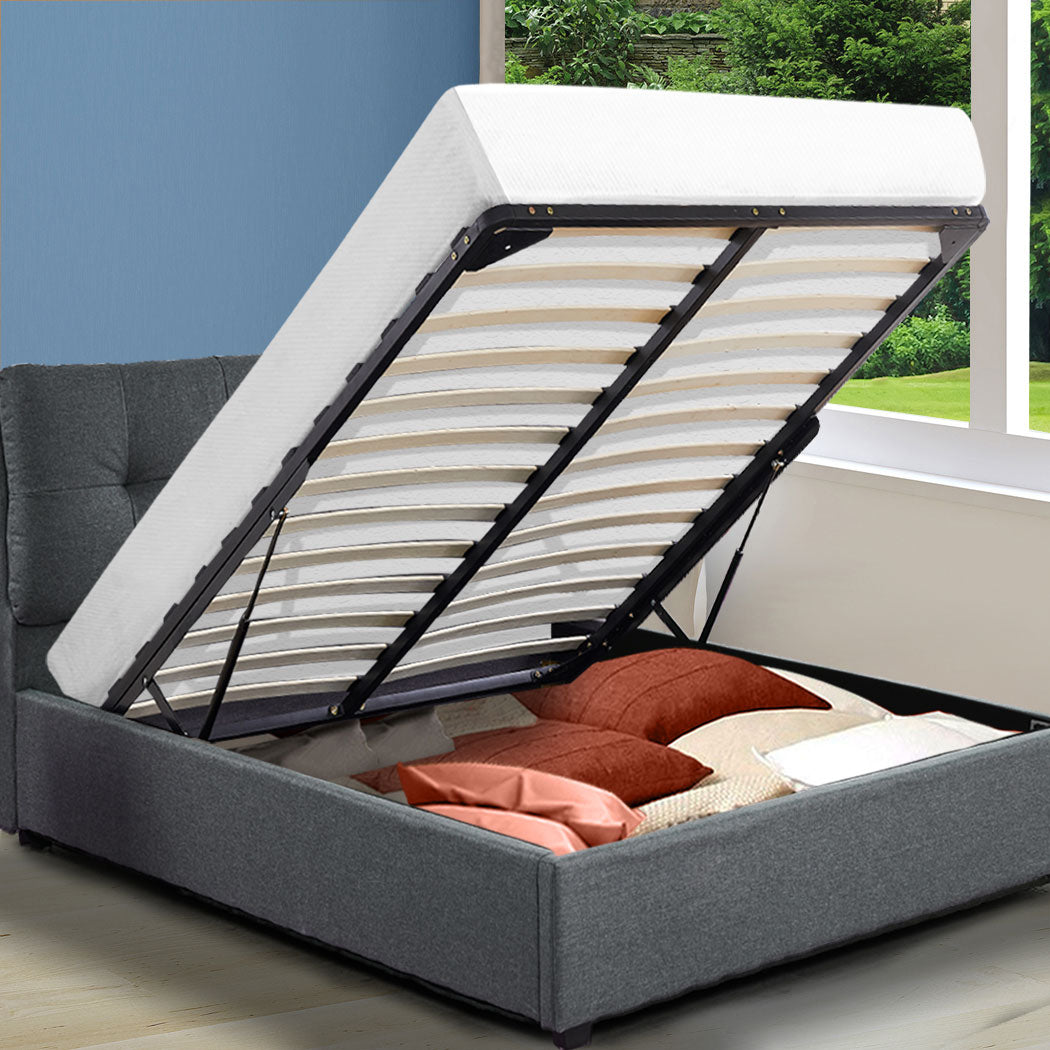 Levede Bed Frame Queen Size Gas Lift-1919892910514507782