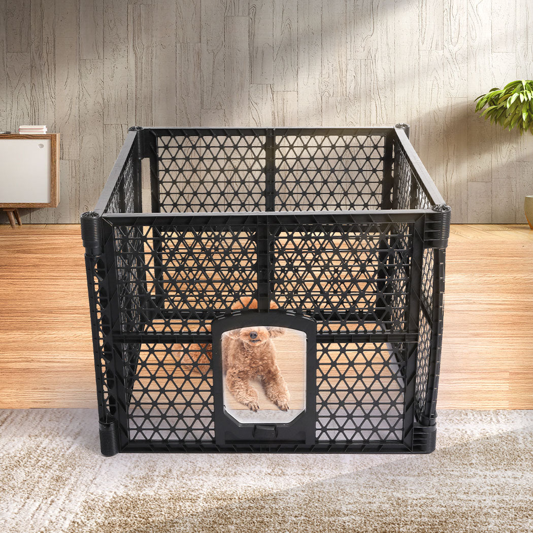 PaWz Pet Playpen Folding Dog Plastic S Small-1954802538444361735