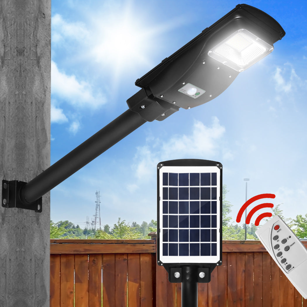Solar Sensor LED Street Lights Flood 30W-1954802830707658759