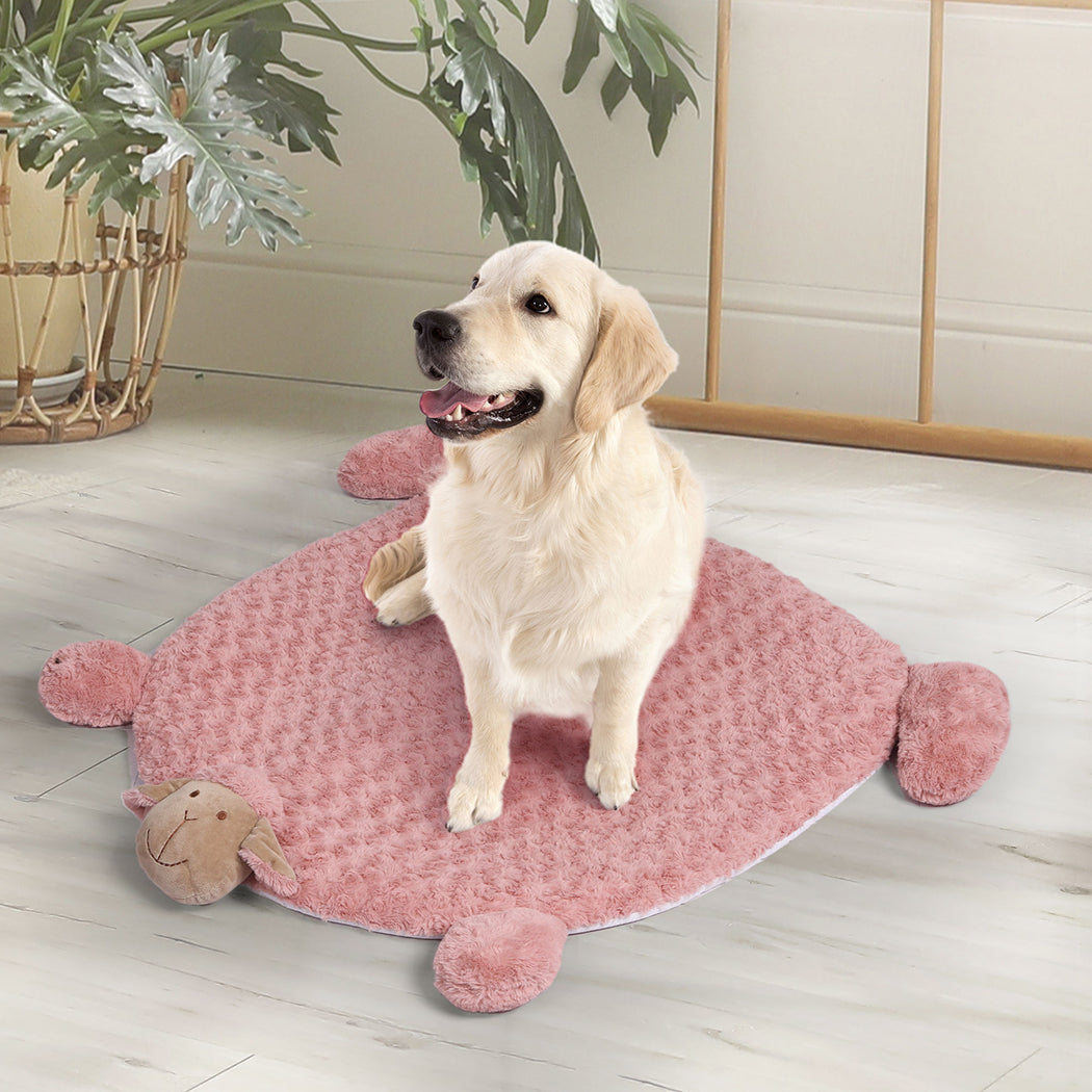 PaWz Pet Bed Cat Calming Bed Dog Squeaky M Pink Medium-1954802525685288967