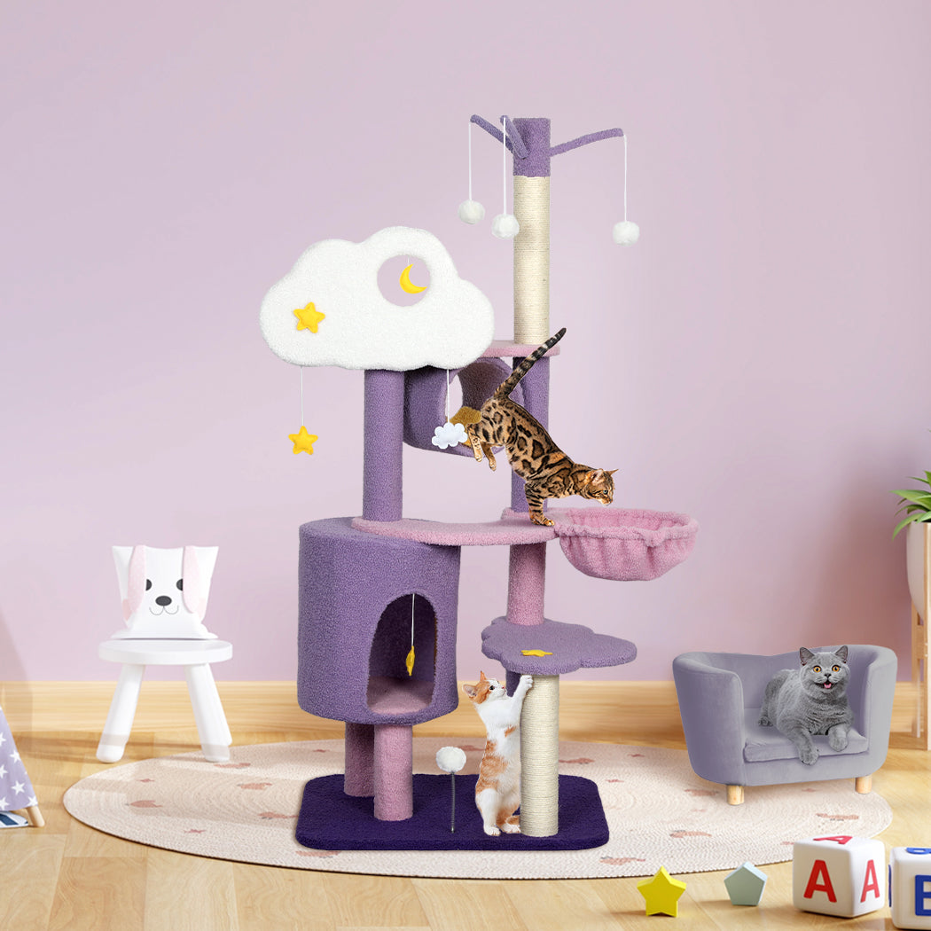 PaWz Cat Tree Kitten Furniture Condo-1910112486233870342