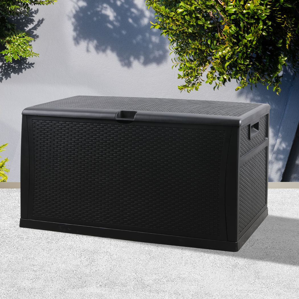 460L Outdoor Storage Box Garden Lockable-1919892859692126215