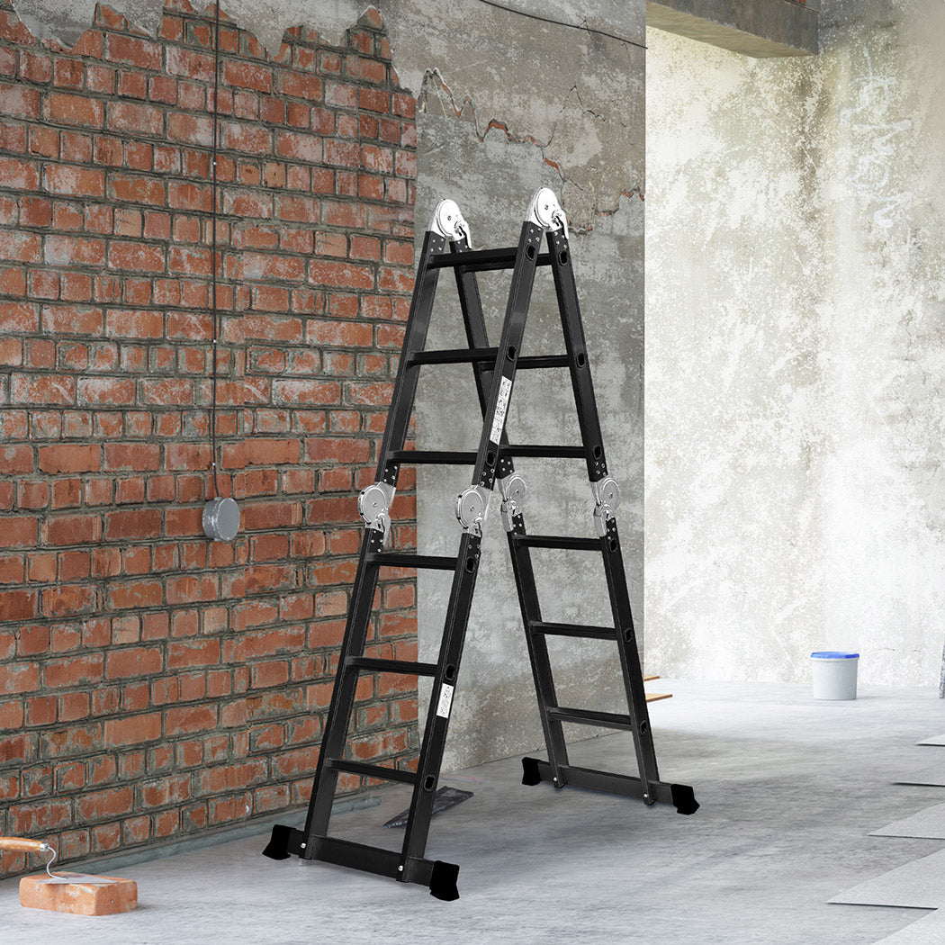 Traderight Multi Purpose Ladder Aluminium 3.6Meter-1954802731566895111