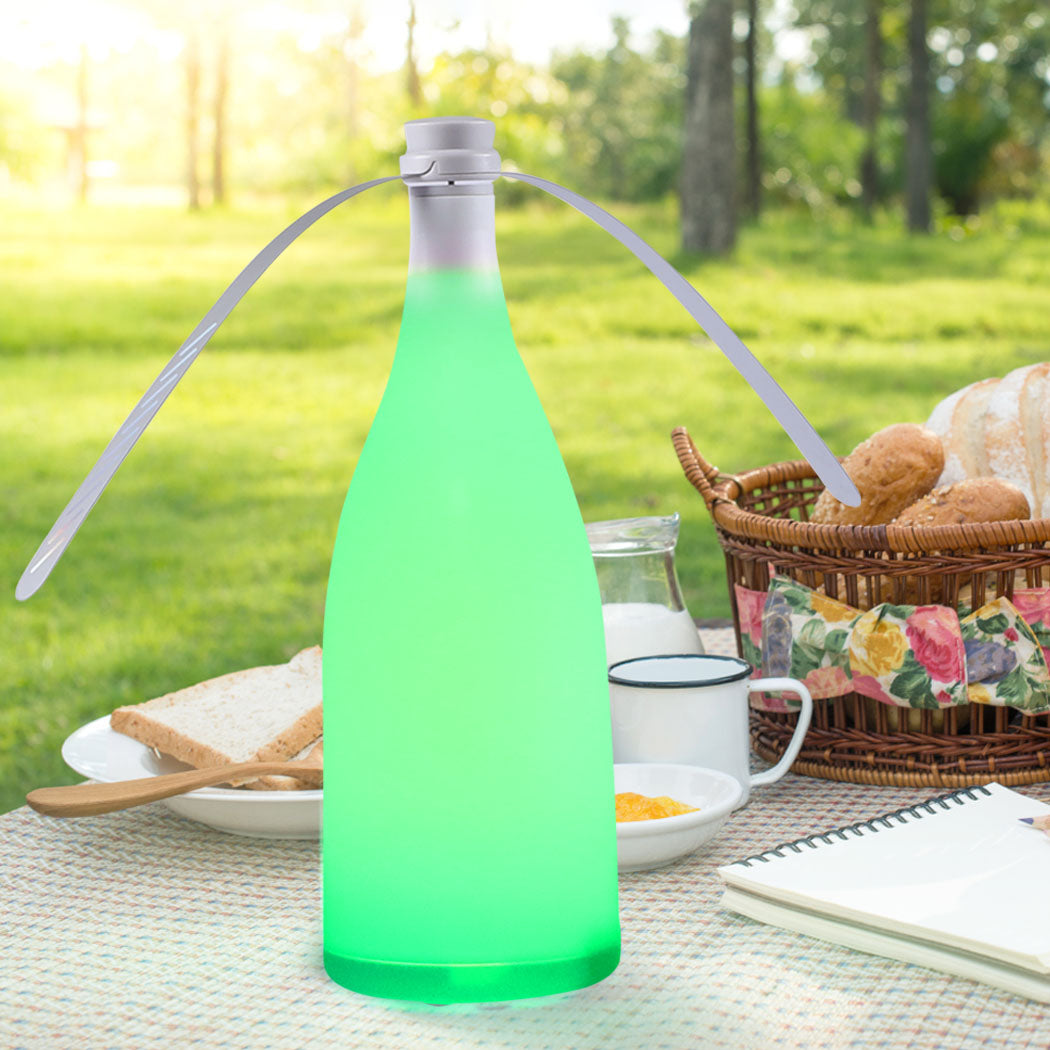 Lambu LED Repellent Fly Fan Entertaining Green-1910112513249382407