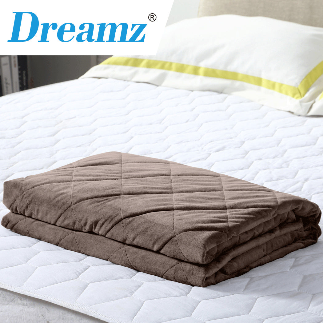 DreamZ Weighted Blanket Heavy Gravity Mink 7KGS-1910113219972829191