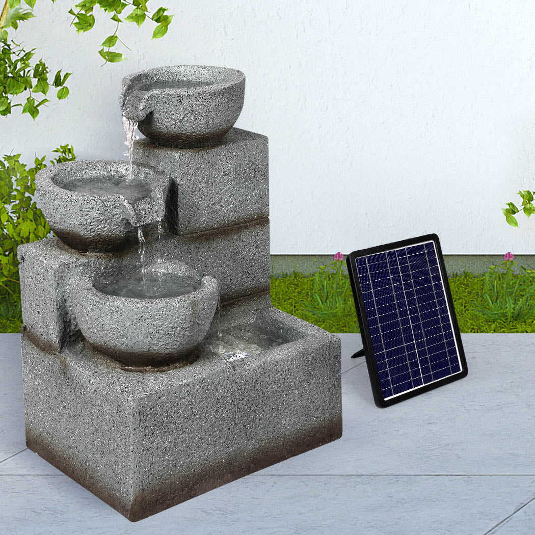 Lambu Solar Fountain Water Bird Bath-1954802669449252871
