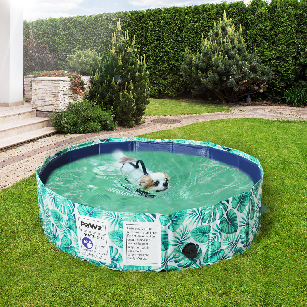 PaWz 80cm Pet Dog Swimming Pool Cat M Medium-1954802557037711367