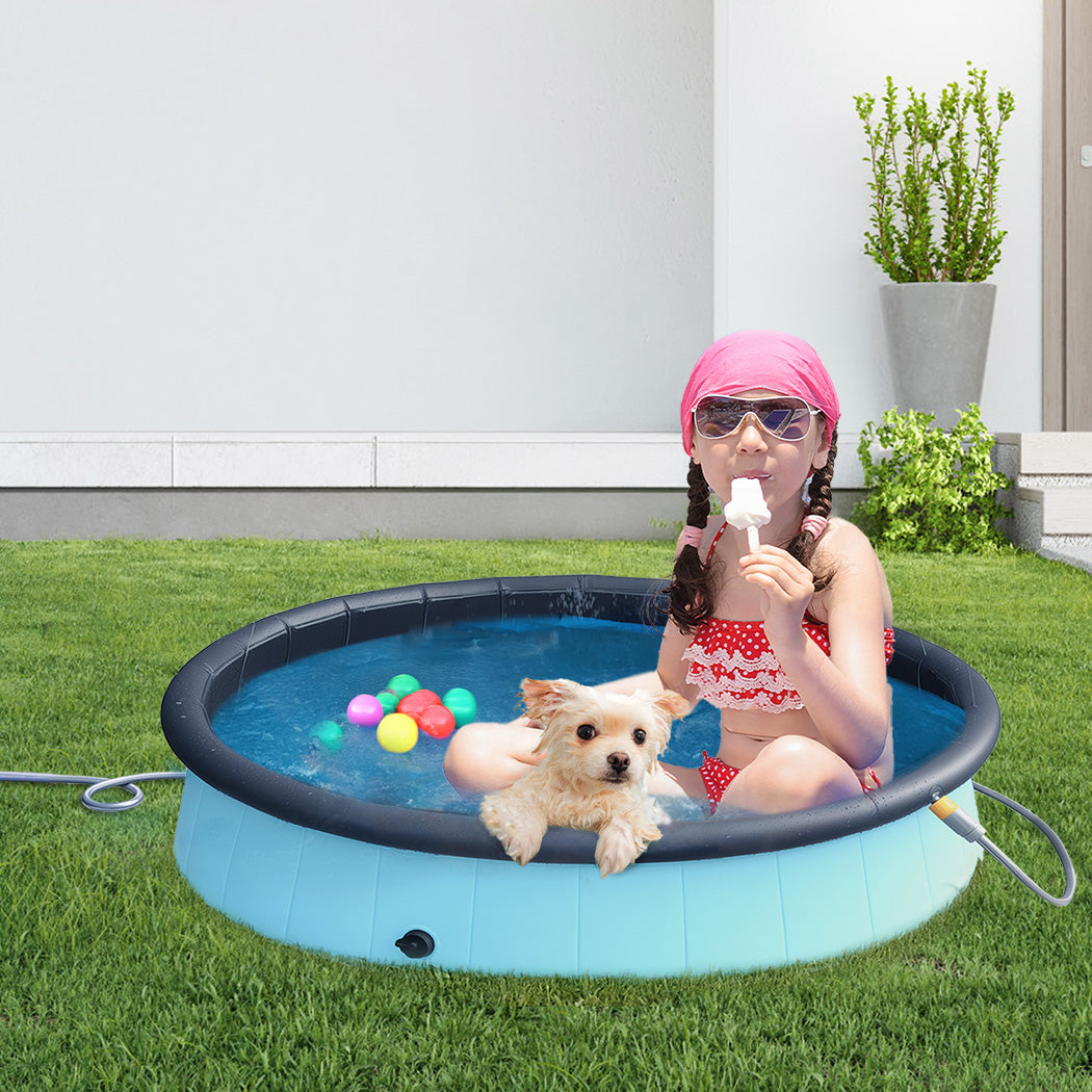 Pawz Folding Dog Swimming Pool-1954802425286234119