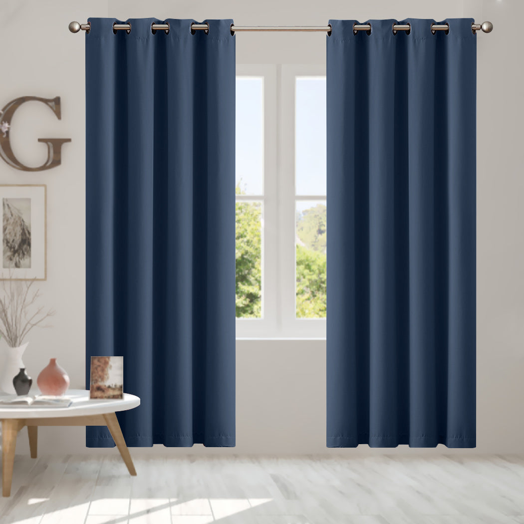 2x Blockout Curtains Panels 3 Layers-1919892929862832134