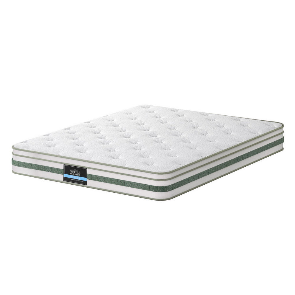20cm Giselle Mattress King Green Tea Mattresses