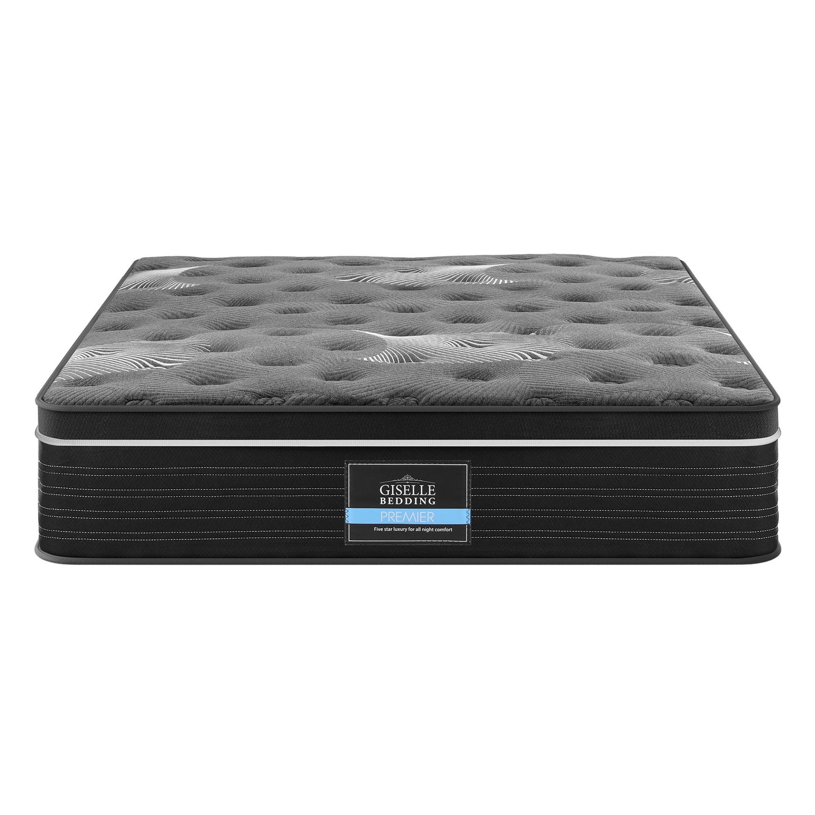 Giselle Bedding 35cm Mattress Graphene Memory Foam Medium Firm Euro Top Mattresses King