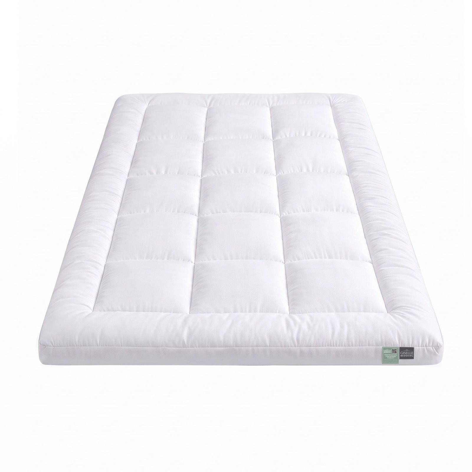 Giselle 5cm Single Memory Foam Mattress Topper Pillow Top with Gel Foam