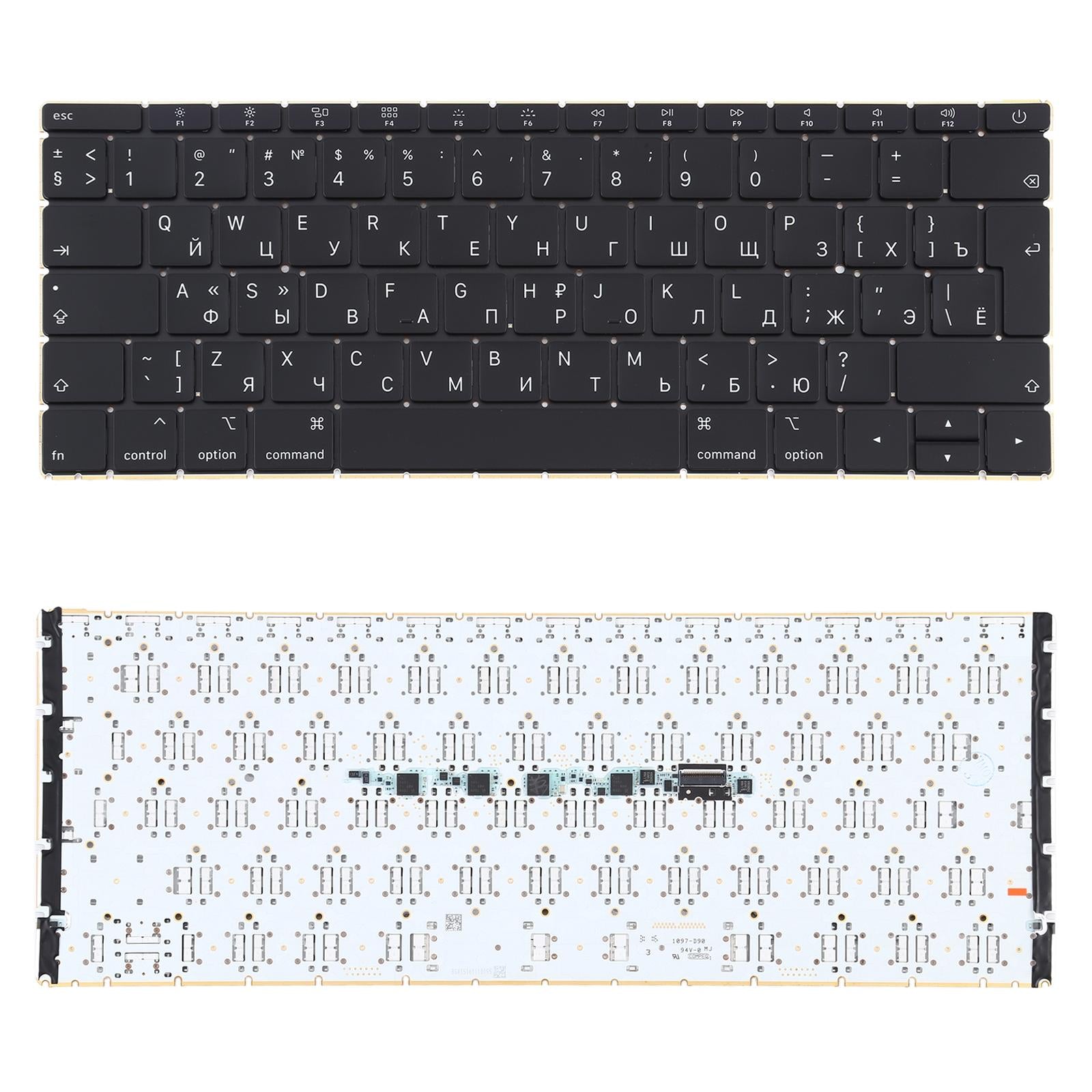 12-Inch Russian Keyboard For Macbook Retina - Compatible With A1534-1915197939471486981