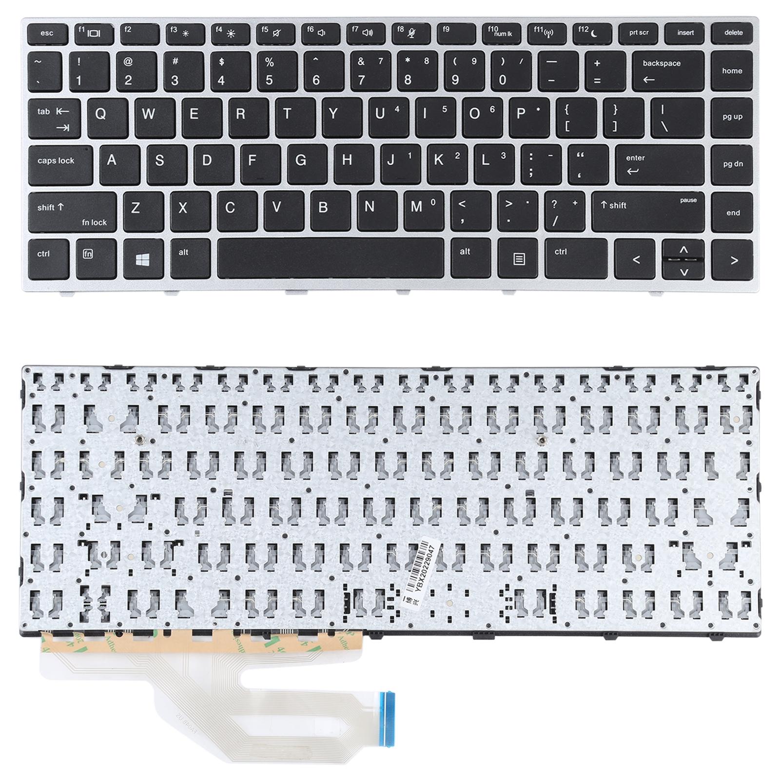 Silver Us Keyboard For Hp Probook 430 / 440 / 445 G5-1915196600821616640