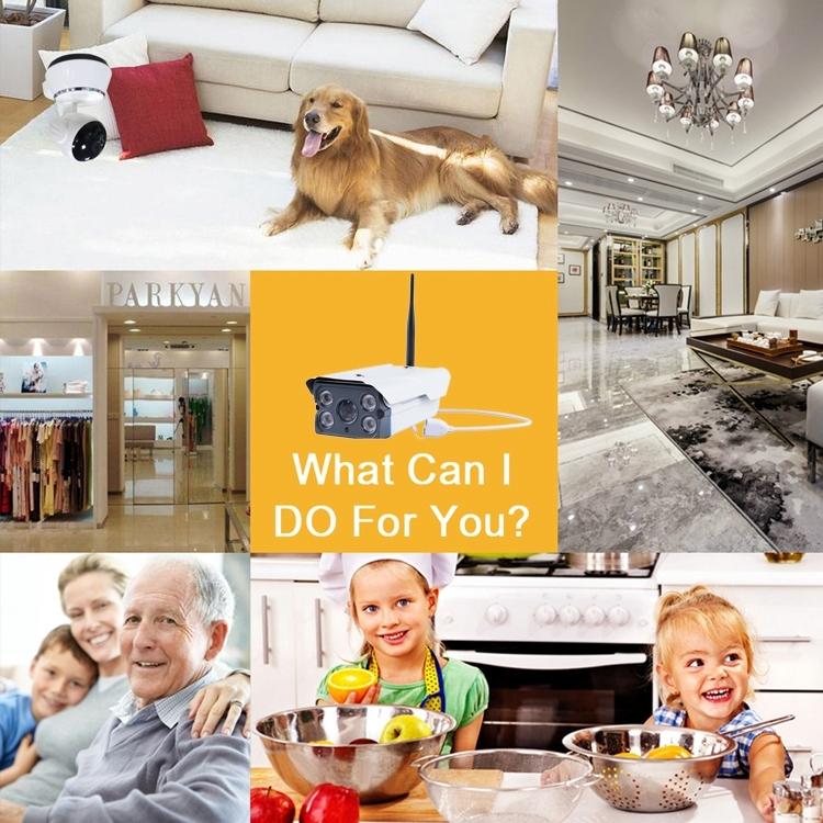 Smart Wireless Wifi Ip Camera With Motion Detection & Night Vision - 64Gb Tf Card Support-1915197914506989571