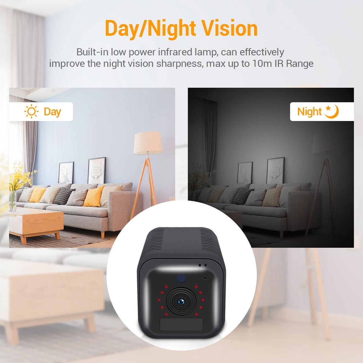 1080P Full Hd Wifi Camera With Night Vision And Two-Way Audio-1964932147433312258